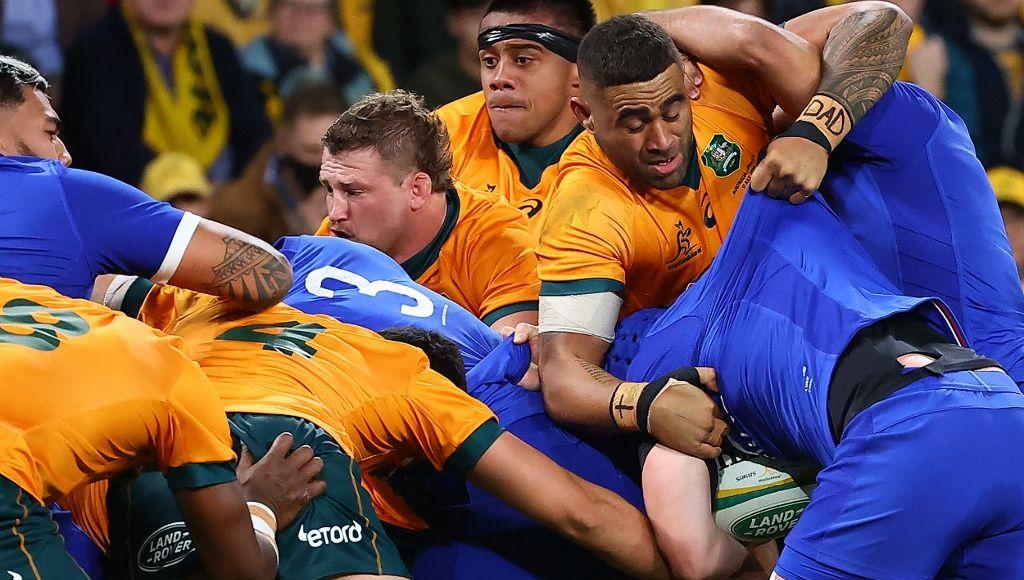 Les Australiens contre le XV de France en novembre